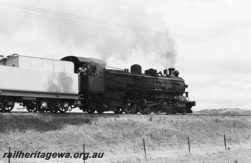 P13106
4 of 4 views of PMR class 720 in the ownership of Steamtown Peterborough of South Australia, side view looking from the tender towards the front of the loco.. 
