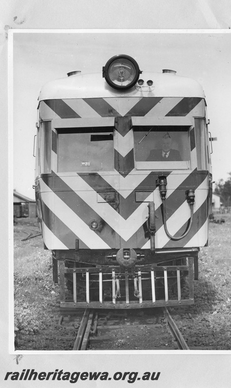 P13615
ADF class with the yellow and black chevrons on the front, front on view
