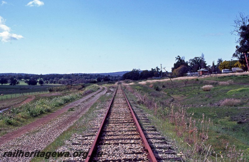 P13676
Track, Bakers Hill, ER line, looking east.
