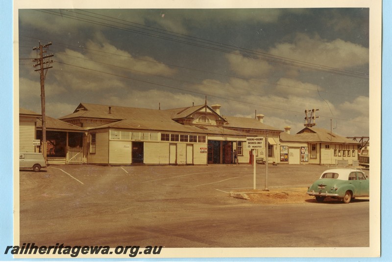 P13703
Station buildings, Midland Junction, street side view, similar view to T4305

