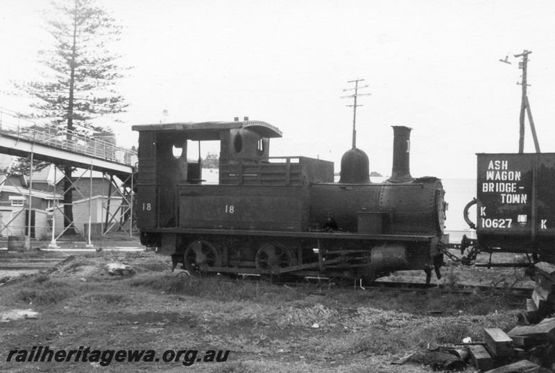 P13759
H class 18, K class 10627 wagon lettered 