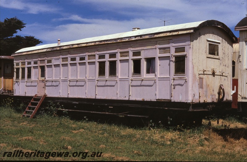 P13788
VW class 5112, ex AF class 13, in the ownership pf the Bellarine Tourist Railway, Victoria, side and end view
