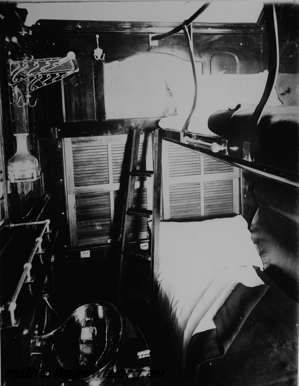 P14144
Commonwealth Railways (CR), two berth sleeping compartment
