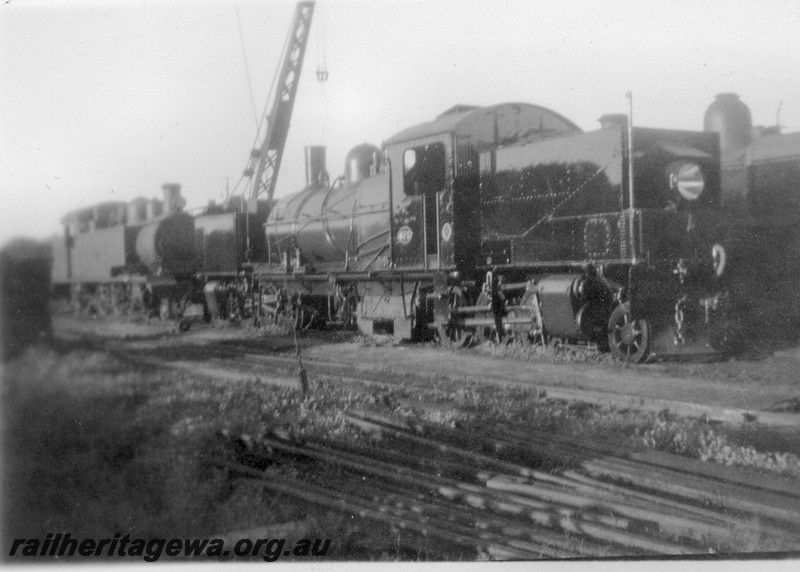 P14147
MSA class 472 (later MSA class 497), newly painted, Midland Workshops, side and end view
