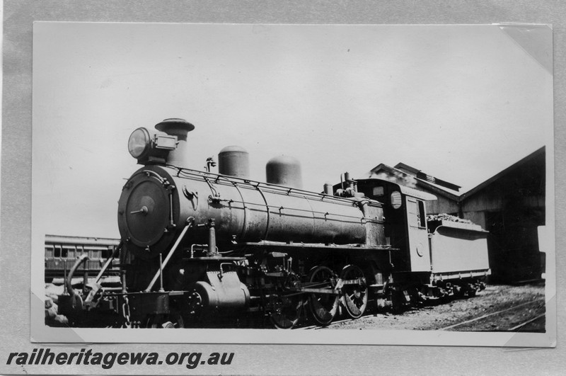 P14162
MRWA C class loco, Midland, front and side view
