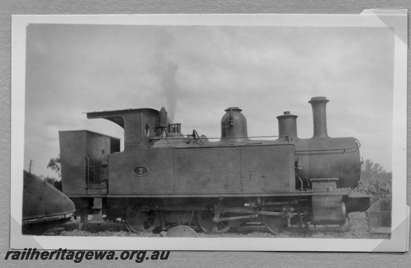 P14170
U class 7 with crane removed, Midland Workshops, side view.
