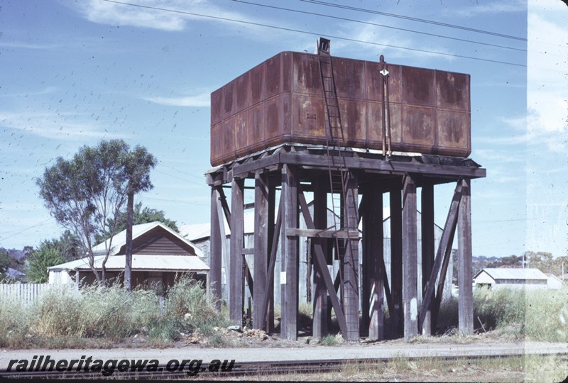 P14347
Water tower, 25,000 gallon cast iron tank, Beverley, GSR line.
