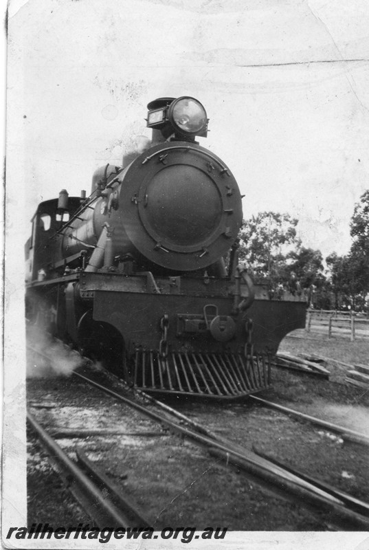 P14492
1 of 3 images of the MRWA loco, A class 27, front view.
