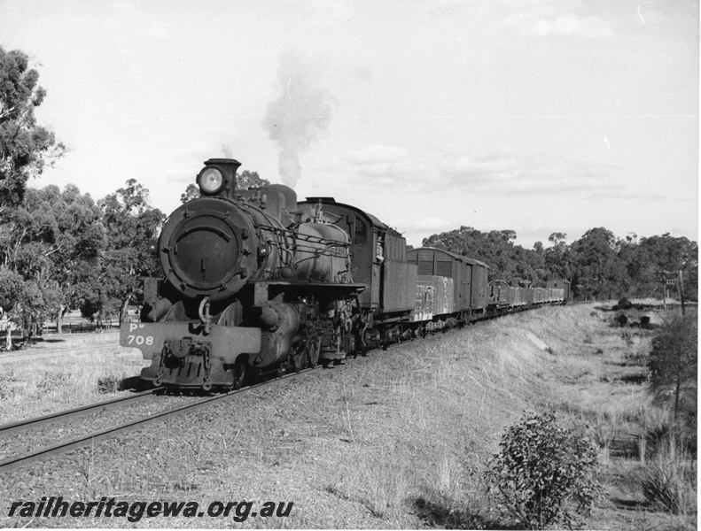 P14542
PM class 708, location Unknown, goods train.
