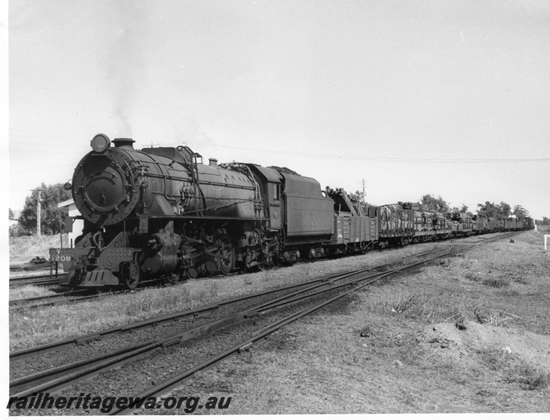 P14590
V class 1208, location Unknown, goods train
