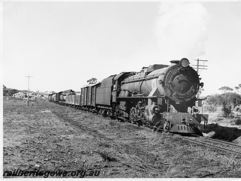 P14593
V class 1211, location Unknown, goods train
