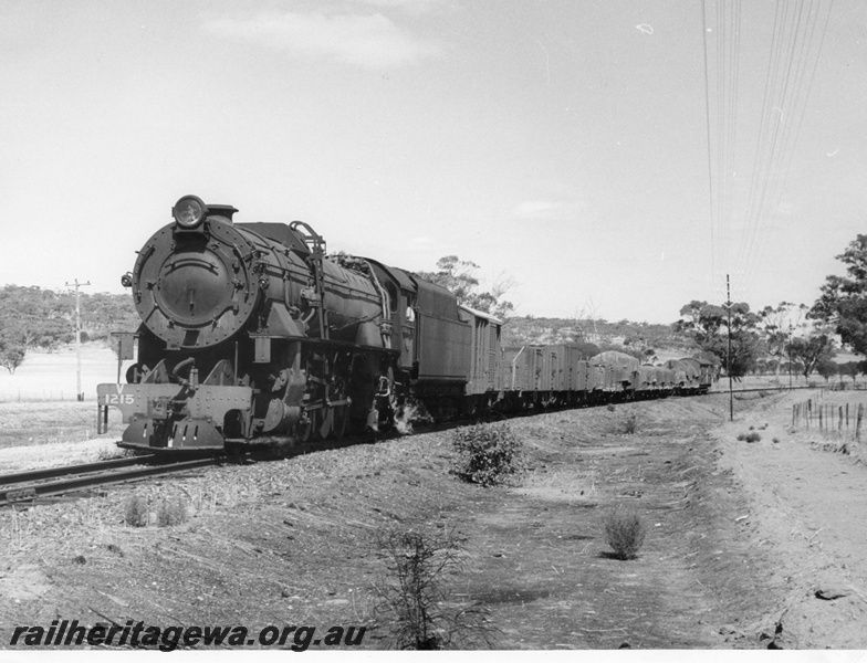 P14597
V class 1215, location Unknown, goods train
