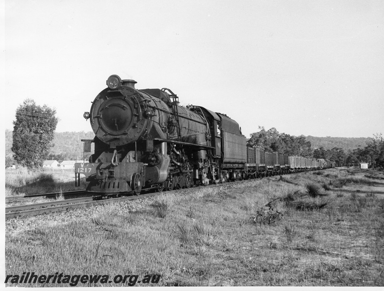 P14599
V class 1217, location Unknown, goods train

