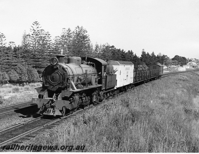 P14613
W class 940, Karrakatta, ER line, goods train
