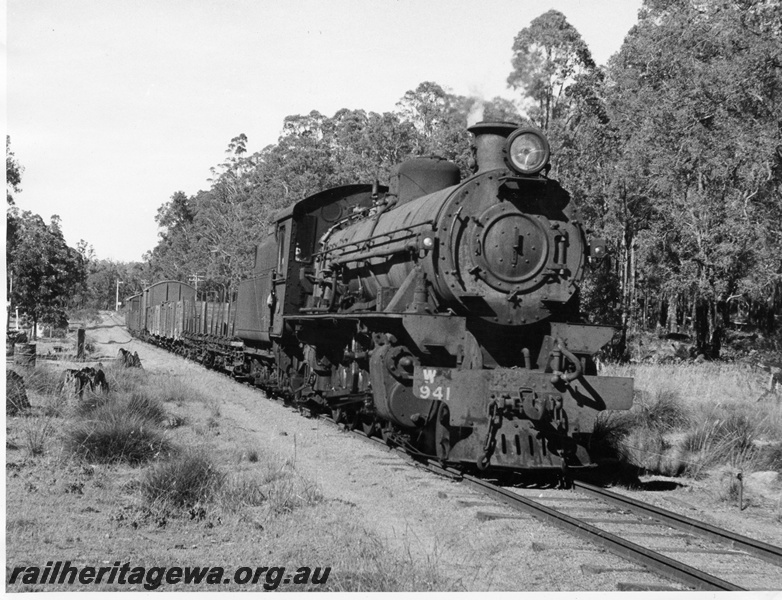 P14614
W class 941, location Unknown, goods train
