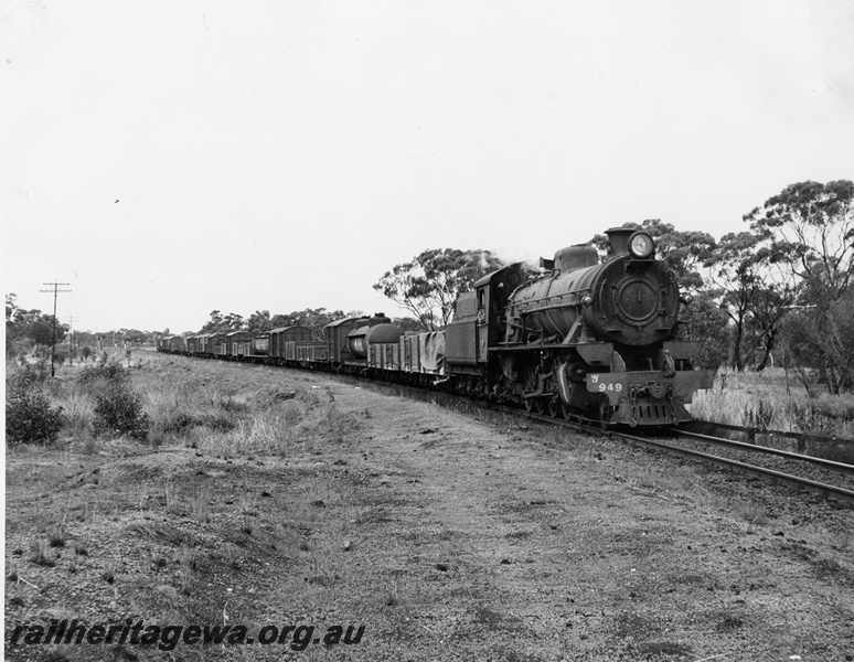 P14619
W class 949, location Unknown, goods train 
