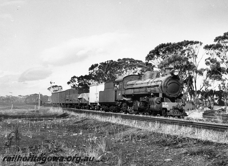 P14627
P class 505, location Unknown, goods train
