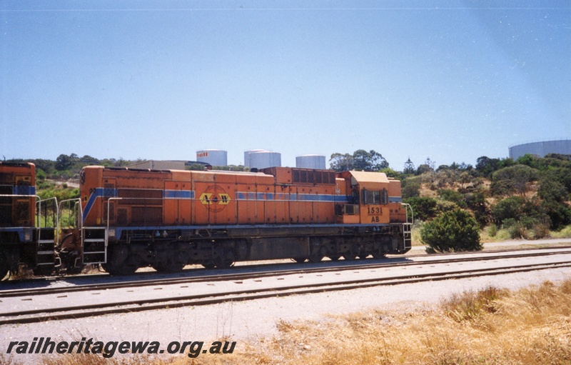 P15001
AB class 1531, in AW ownership, Albany, GSR line, end and side view.
