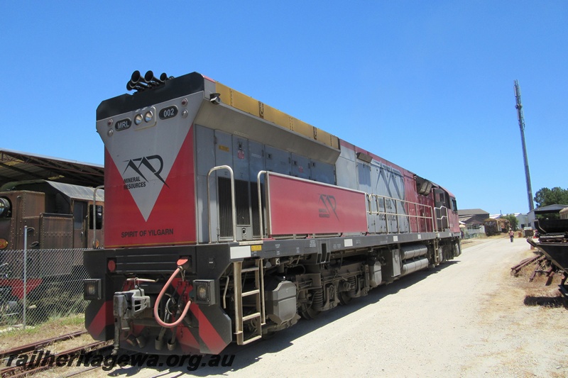 P15037
Mineral Resources loco MRL class 002 