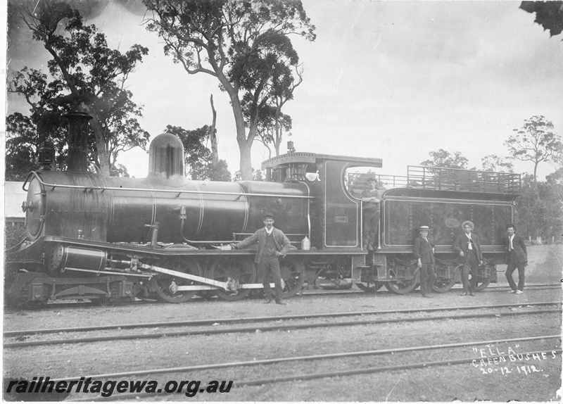 P15074
Timber Corporation G class type 4-6-0 loco 