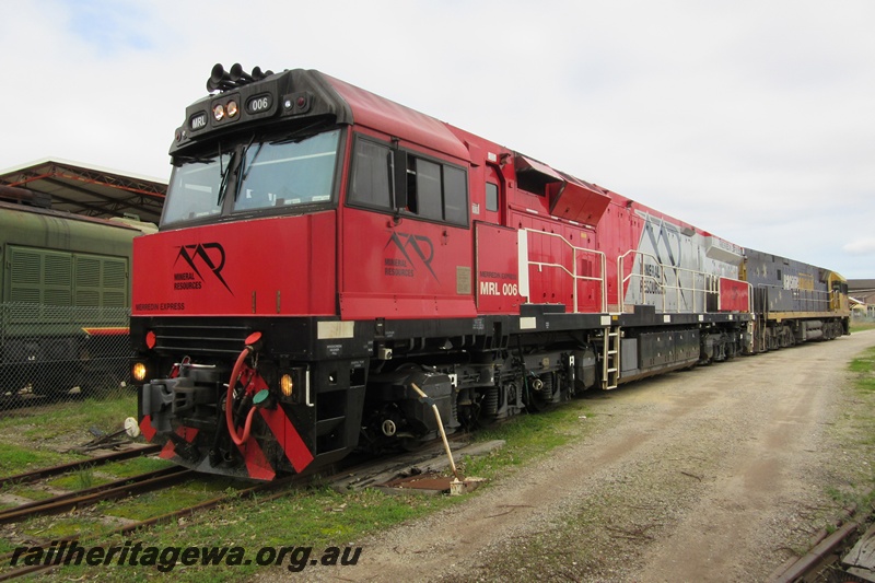 P15204
Mineral Resources loco MRL class 006 