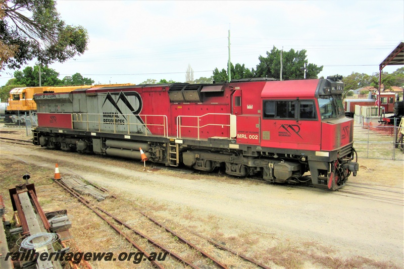 P15492
Mineral Resources loco MRL class 002 