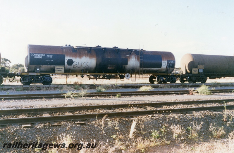 P15606
AWR WTDF bogie tank wagon, Kewdale, side view
