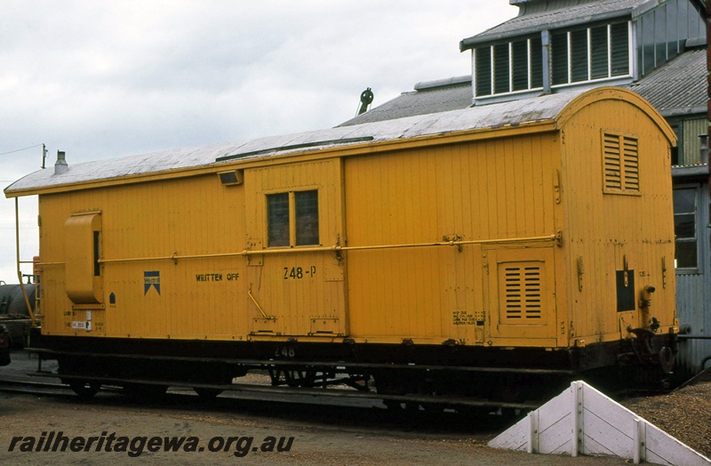 P15641
Z class 48-P brakevan in the all over Westrail yellow livery with a silver roof, with 