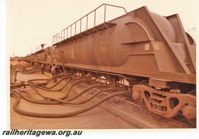 P15969
Rake of WNA class nickel concentrate tankers, with 