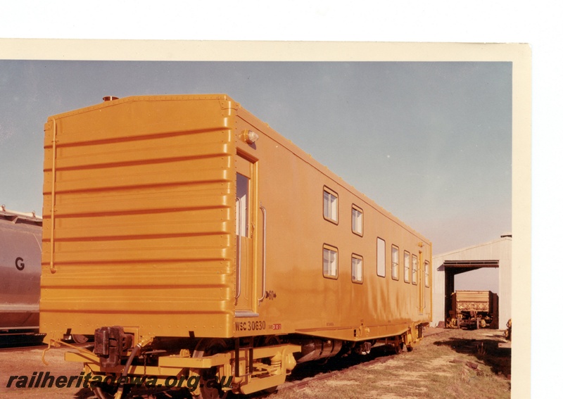 P15991
WSC class 30630, standard gauge workmen's van, end and side view, similar to P3793
