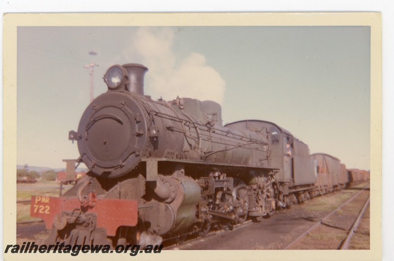 P16133
PM class 722 on No. 38 Goods, Brunswick Junction to Perth, Pinjarra, SWR line, view along the train
