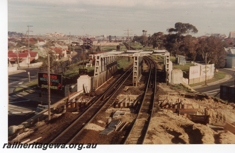 P16284
Strengthening work being carried out at the eastern end of the Mount Lawley Subway in preparation for the standard gauge project.
