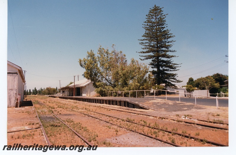 P16291
Busselton Railway Station prior to the closure of the station. This building is now in place on the Busselton foreshore.
