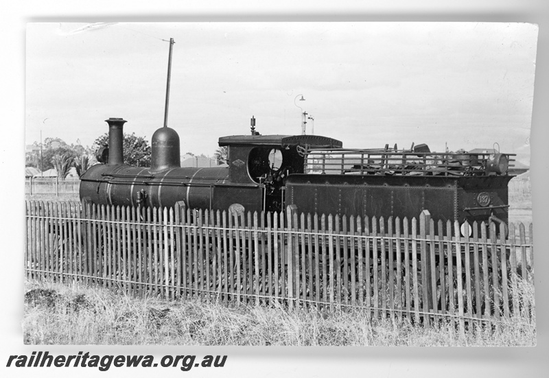 P16433
G class 137, fence, side and rear view
