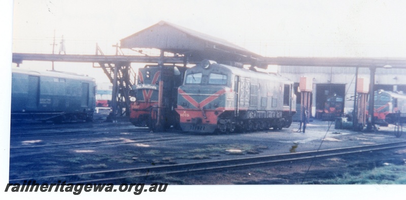 P16478
A class 1507 in green with red and yellow stripe with 