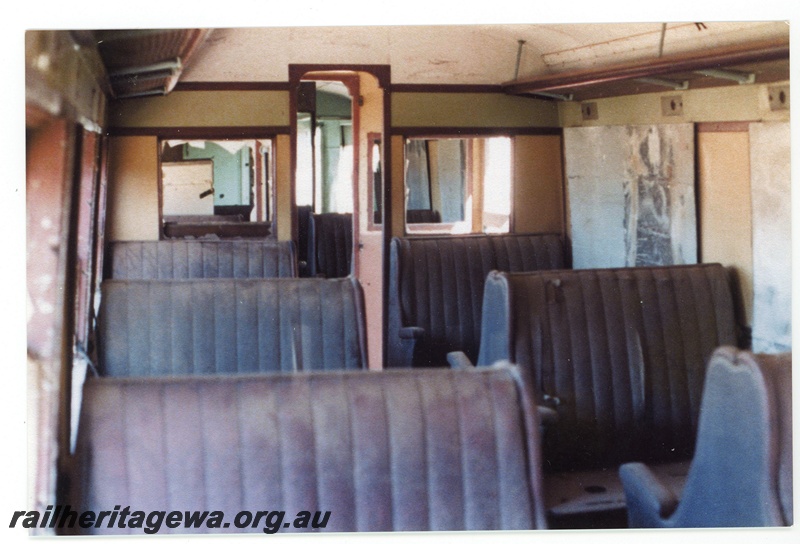 P16649
4 of 4 images of ADE class 44, in derelict condition, Albany Harbour Board, Albany, interior view
