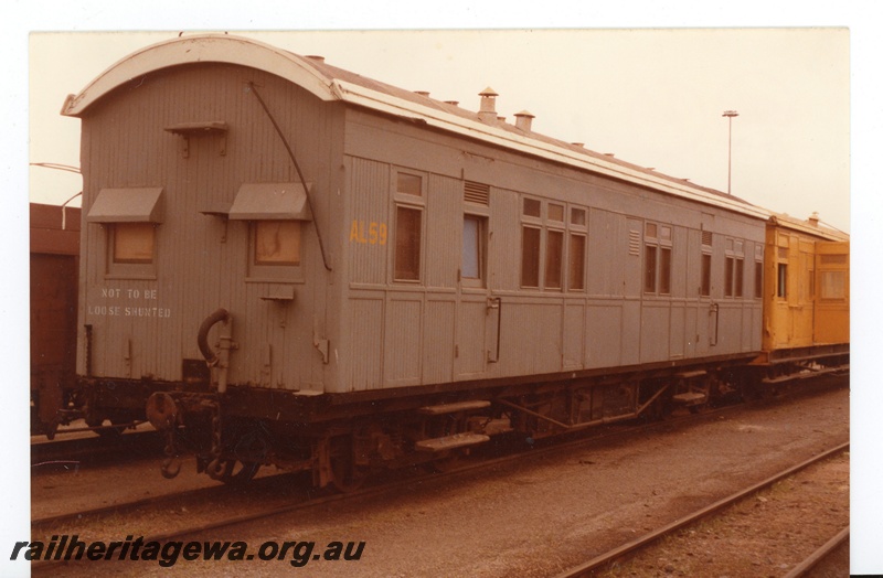 P16939
AL class 59 Inspection Car at Avon Yard. ER Line
