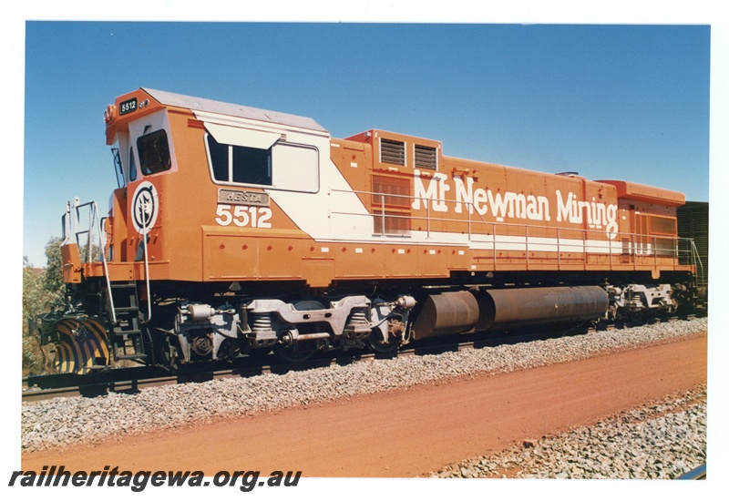 P18763
Mount Newman (MNM) C36-7M class 5512 