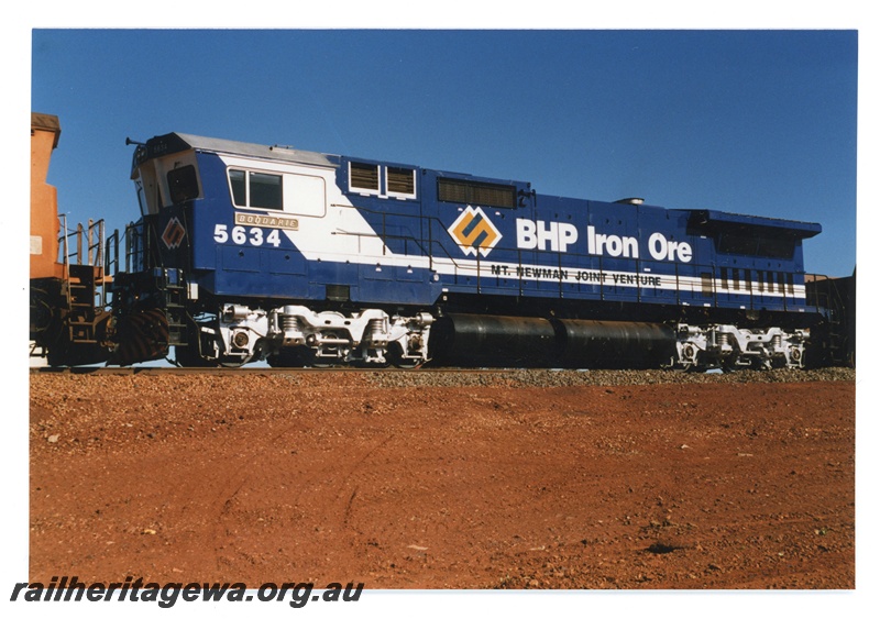 P18780
BHP Iron Ore (BHPIO) CM40-8M class 5634 
