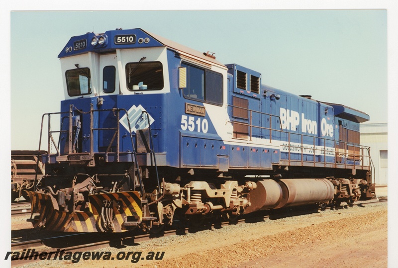 P18856
BHP Iron Ore (BHPIO) Goldsworthy J/V CM36-7M class 5510 