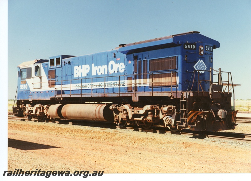 P18857
BHP Iron Ore (BHPIO) Goldsworthy J/V CM36-7M class 5510 