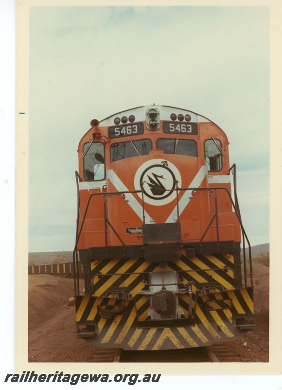 P18881
Mount Newman (MNM) C636 class 5463 at Newman. 
