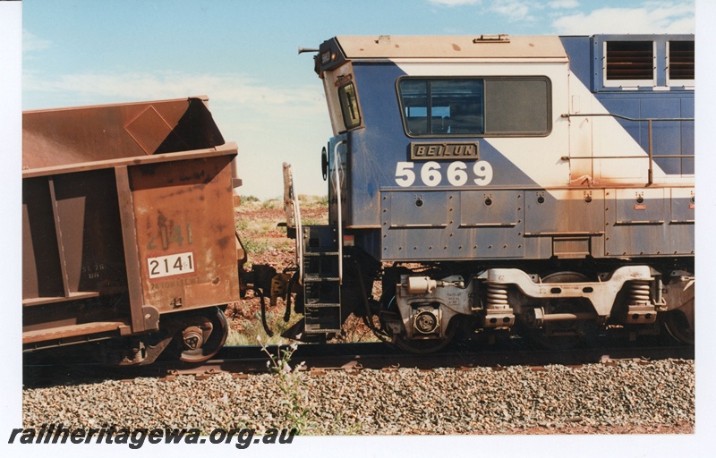 P18910
Mount Newman (MNM) CM40-8M class 5669 