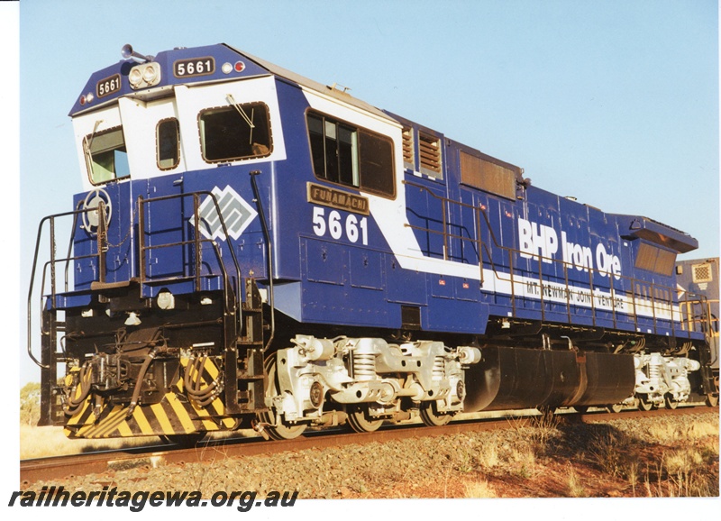 P18925
BHP Iron Ore (BHPIO) CM40-8M class 5661 