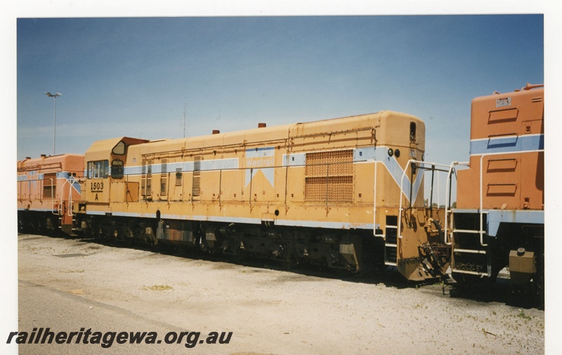 P19130
Westrail A class 1503 withdrawn from service at Forrestfield.
