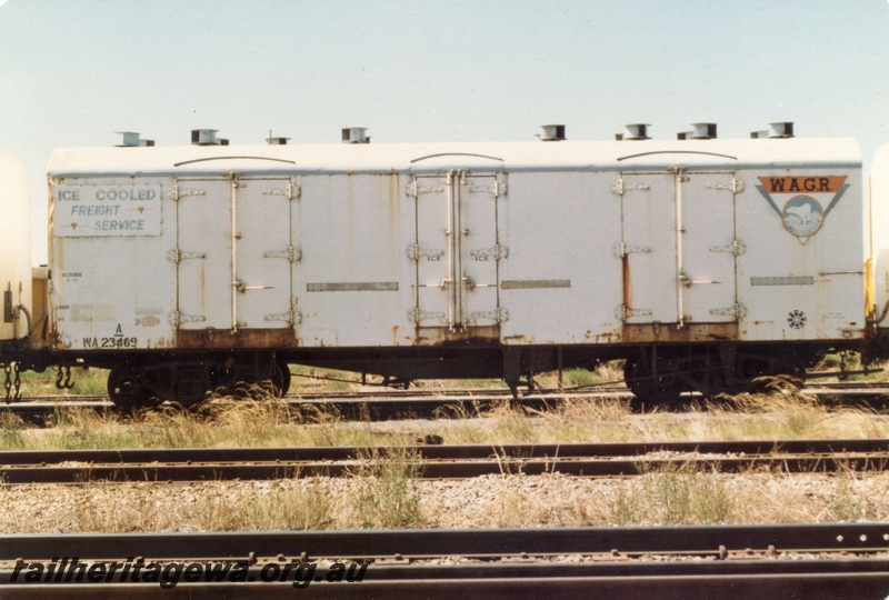 P19362
WA class 23469 cold storage van, white livery with the 