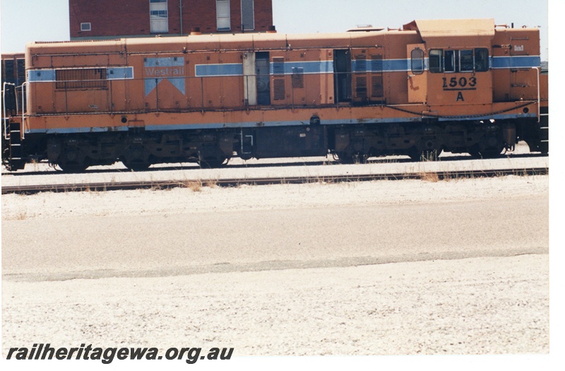 P19465
3 of 13 images of A class diesels en route to New Zealand, A class 1503, control tower, side view
