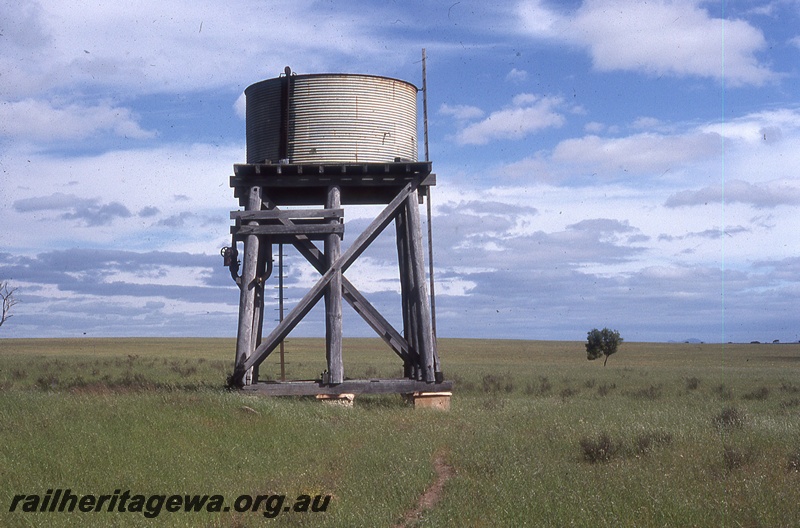 P19779
Water tower, standing in open fields, Formby, TO line
