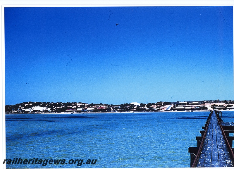 P20028
Town of Denham, wharf, view across Freycinet Reach
