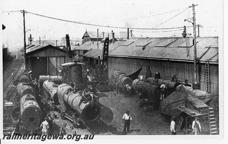 P20253
Fremantle Workshops - the boiler yard.
